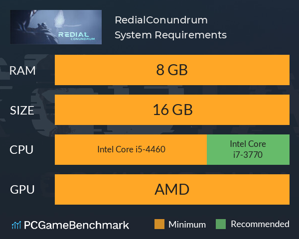 Redial:Conundrum System Requirements PC Graph - Can I Run Redial:Conundrum