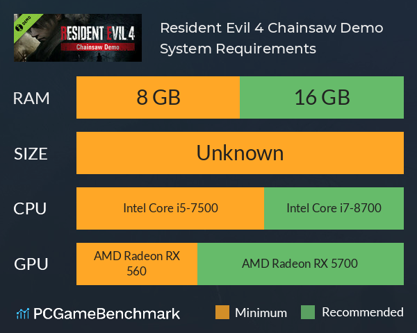 Resident Evil 4 Chainsaw Demo on Steam