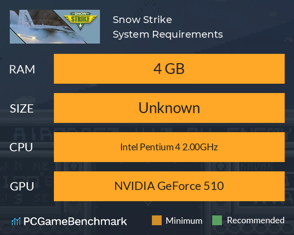 Snow Strike System Requirements PC Graph - Can I Run Snow Strike