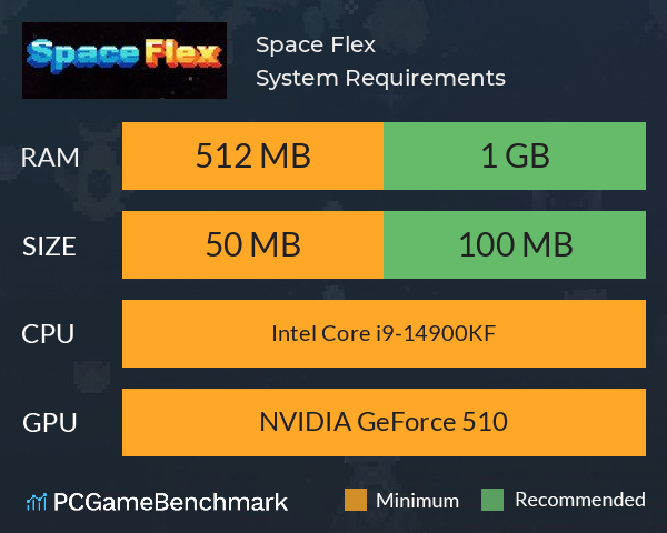 Space Flex System Requirements PC Graph - Can I Run Space Flex