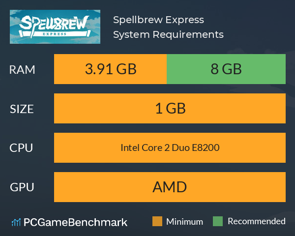 Spellbrew Express System Requirements PC Graph - Can I Run Spellbrew Express