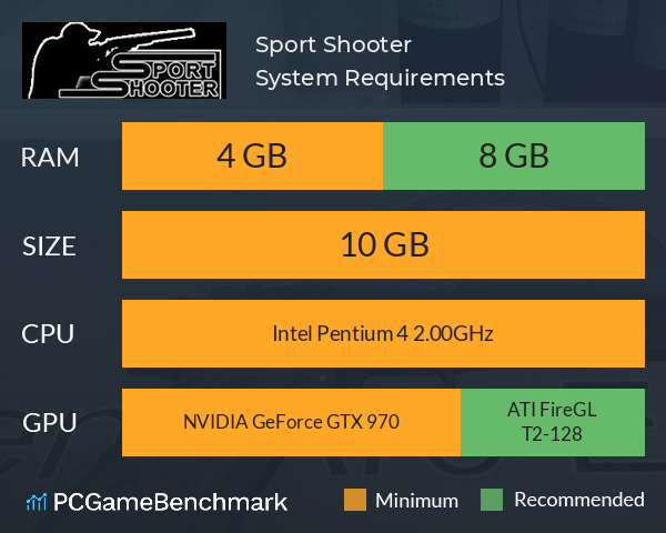 Sport Shooter System Requirements PC Graph - Can I Run Sport Shooter