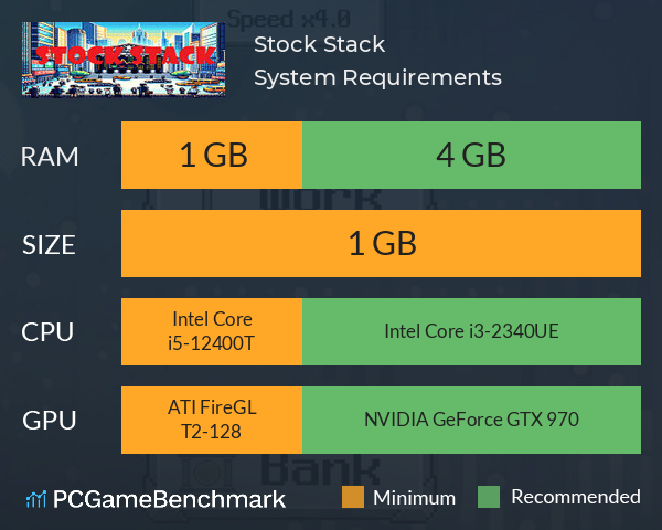 Stock Stack System Requirements PC Graph - Can I Run Stock Stack