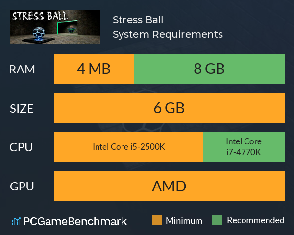 Stress Ball System Requirements PC Graph - Can I Run Stress Ball