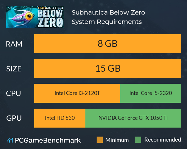 Subnautica: Below Zero system requirements