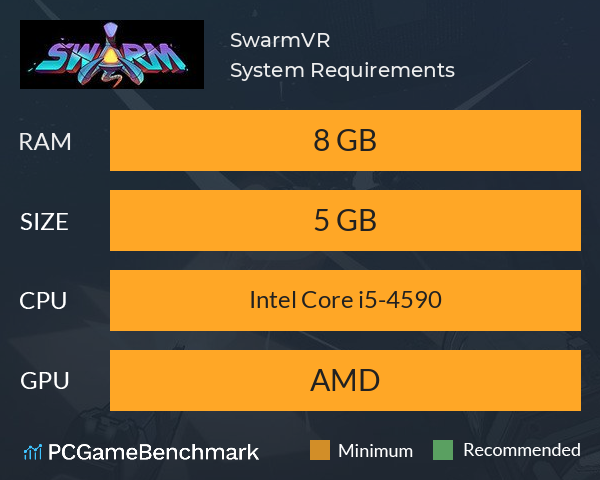 SwarmVR System Requirements PC Graph - Can I Run SwarmVR