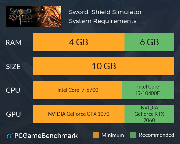 Sword & Shield Simulator System Requirements PC Graph - Can I Run Sword & Shield Simulator