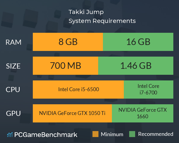 Takki Jump System Requirements PC Graph - Can I Run Takki Jump