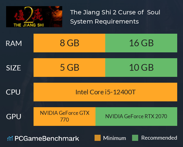 The Jiang Shi 2 ：Curse of  Soul System Requirements PC Graph - Can I Run The Jiang Shi 2 ：Curse of  Soul