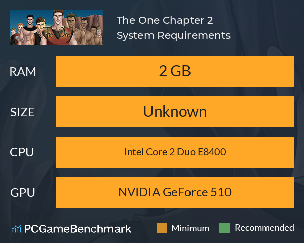 The One Chapter 2 System Requirements PC Graph - Can I Run The One Chapter 2