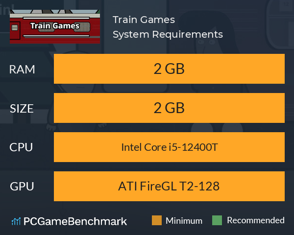 Train Games System Requirements PC Graph - Can I Run Train Games