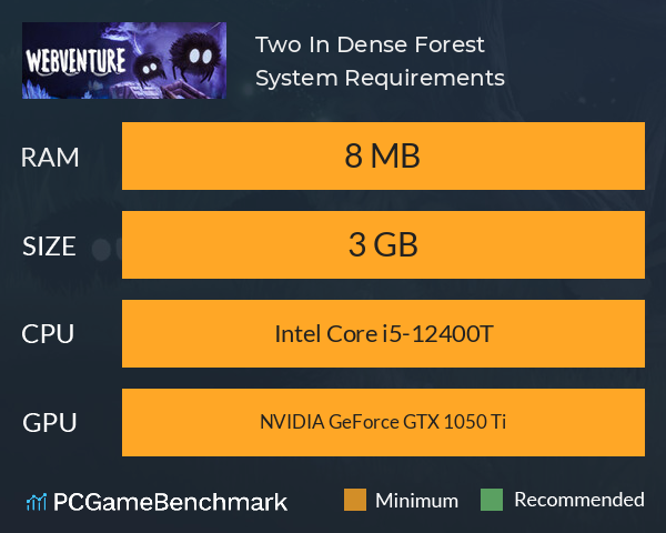 Two In Dense Forest System Requirements PC Graph - Can I Run Two In Dense Forest