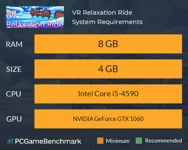 VR Relaxation Ride System Requirements PC Graph - Can I Run VR Relaxation Ride