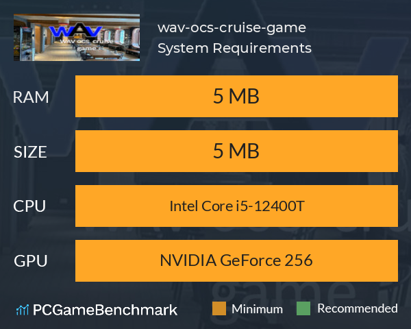 wav-ocs-cruise-game System Requirements PC Graph - Can I Run wav-ocs-cruise-game