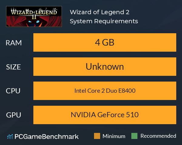 Wizard of Legend 2 System Requirements - Can I Run It? - PCGameBenchmark