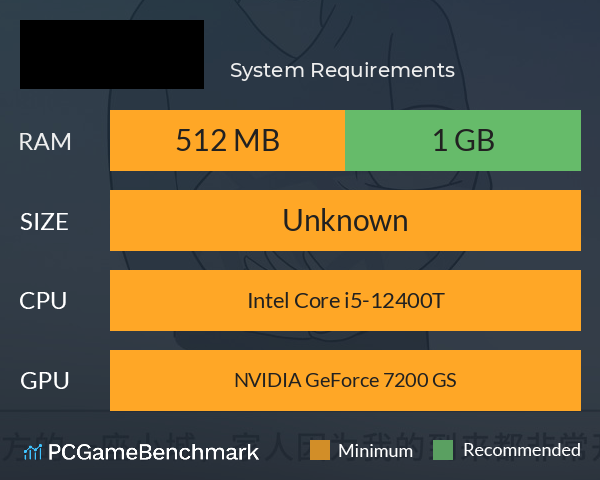 我的一生 System Requirements PC Graph - Can I Run 我的一生